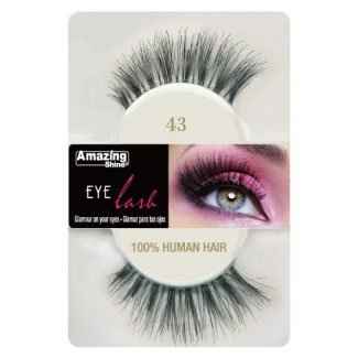 Amazing Shine Human Hair False Eyelashes - 43